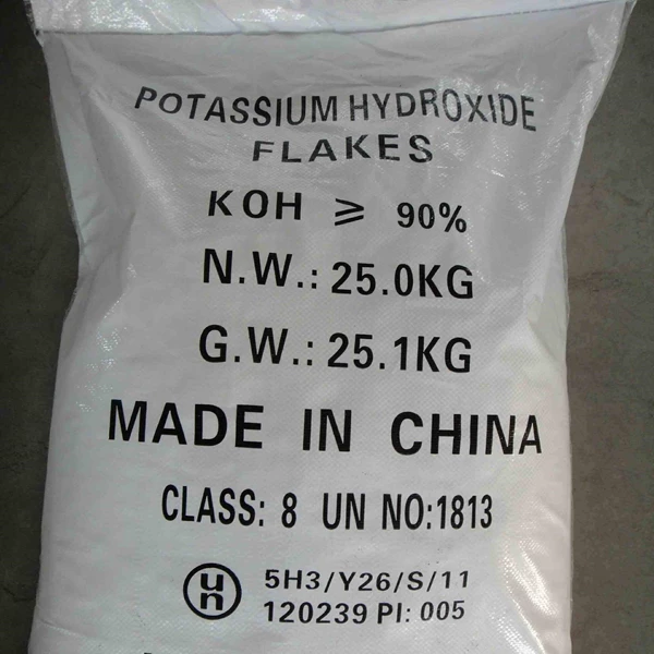 Potassium Hydroxide Flake China - Kimia Industri