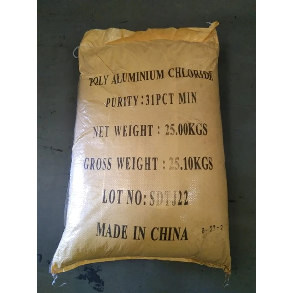 Polyaluminium Chloride China - Bahan Kimia Industri 
